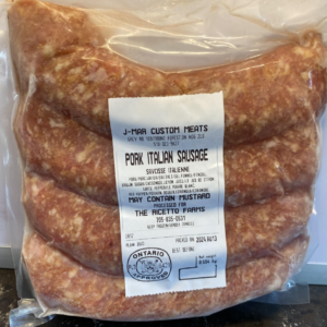 Pasture Raised Pork Italian Sausages, 4 Pack